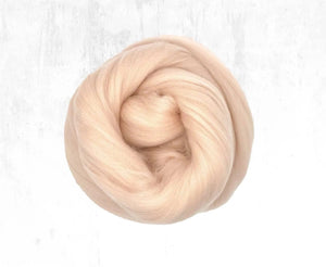Superfine Merino Eggshell Dyed Wool WoW