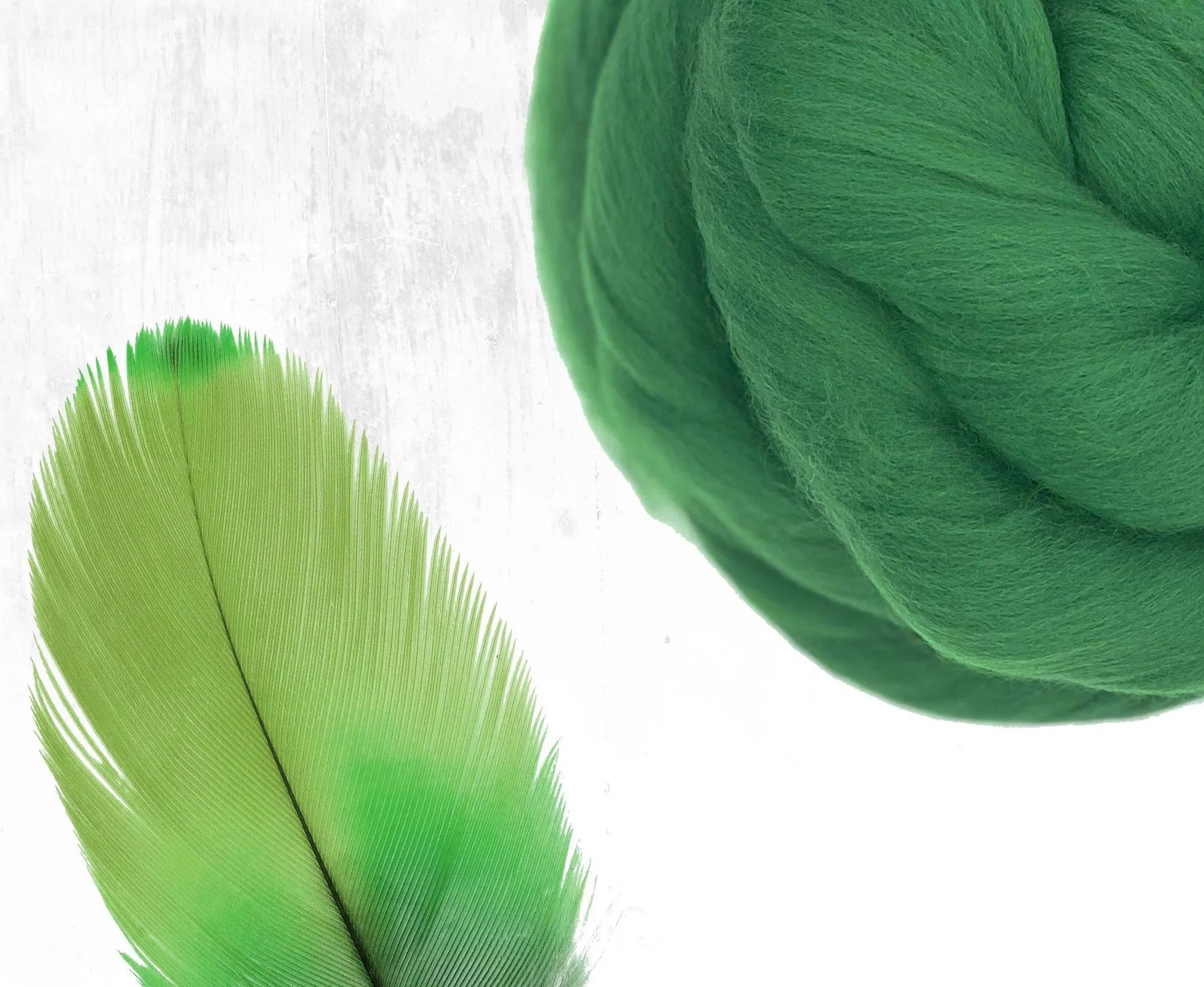 Superfine Merino Grass - World of Wool