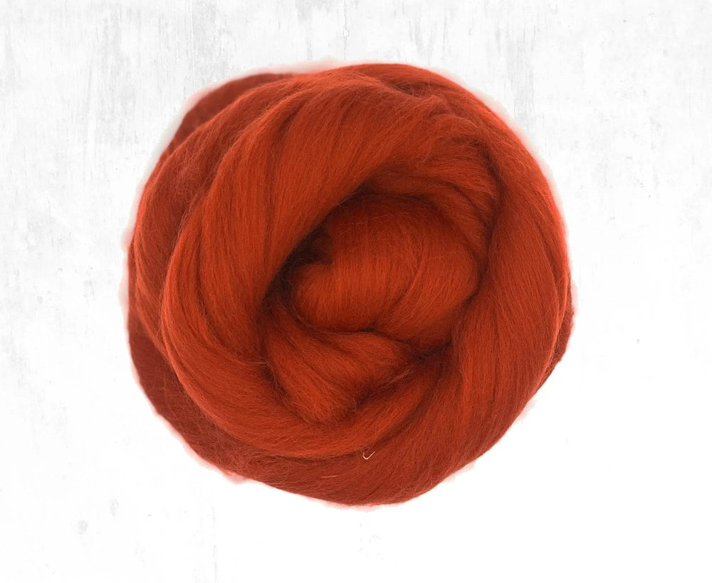 Superfine Merino Rust.