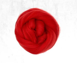 Superfine Merino Scarlet Dyed Wool WoW