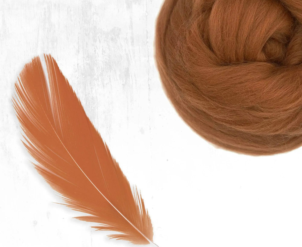 Superfine Merino Sienna.