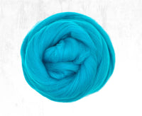 Superfine Merino Turquoise - World of Wool