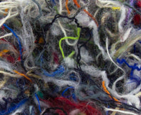 Coloured Pulled Threads.