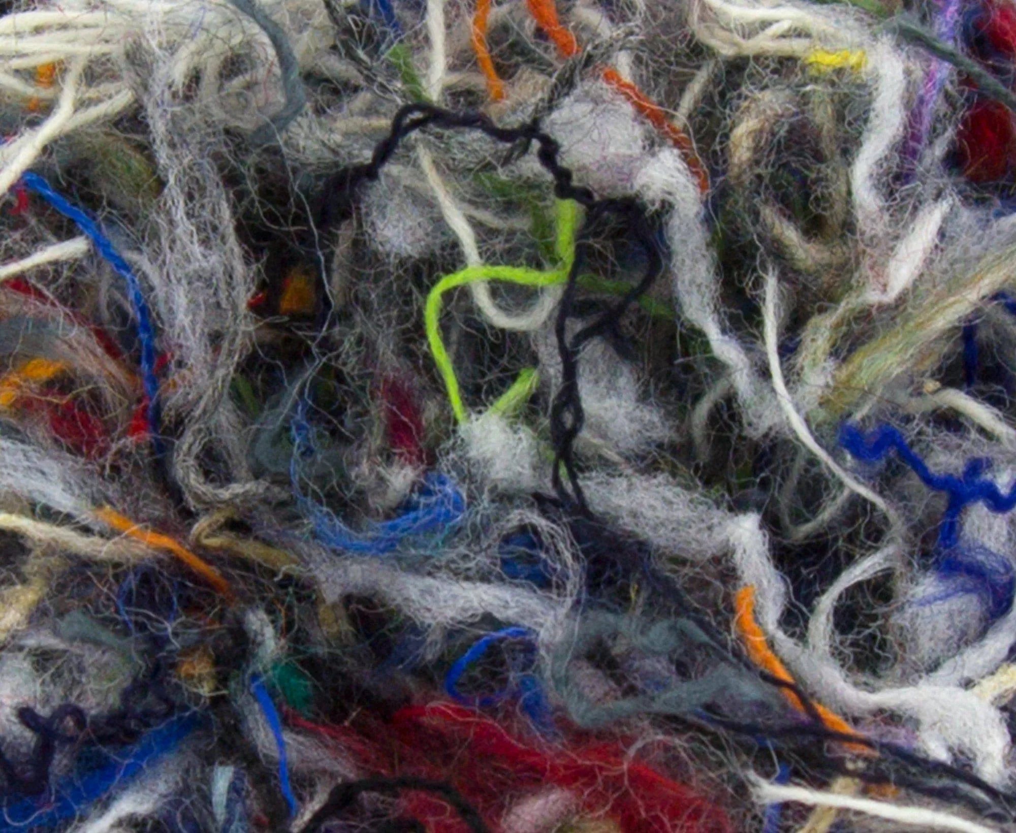 Coloured Pulled Threads.