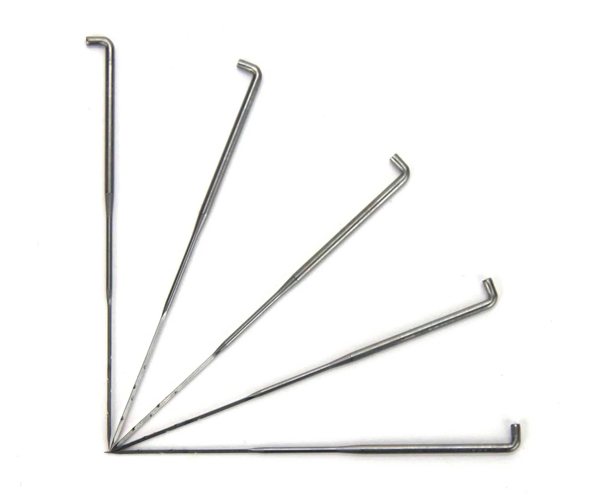 40 Gauge Reverse Felting Needles (Flor Yellow).