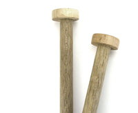 Handmade Wooden Jumbo Knitting Needles.