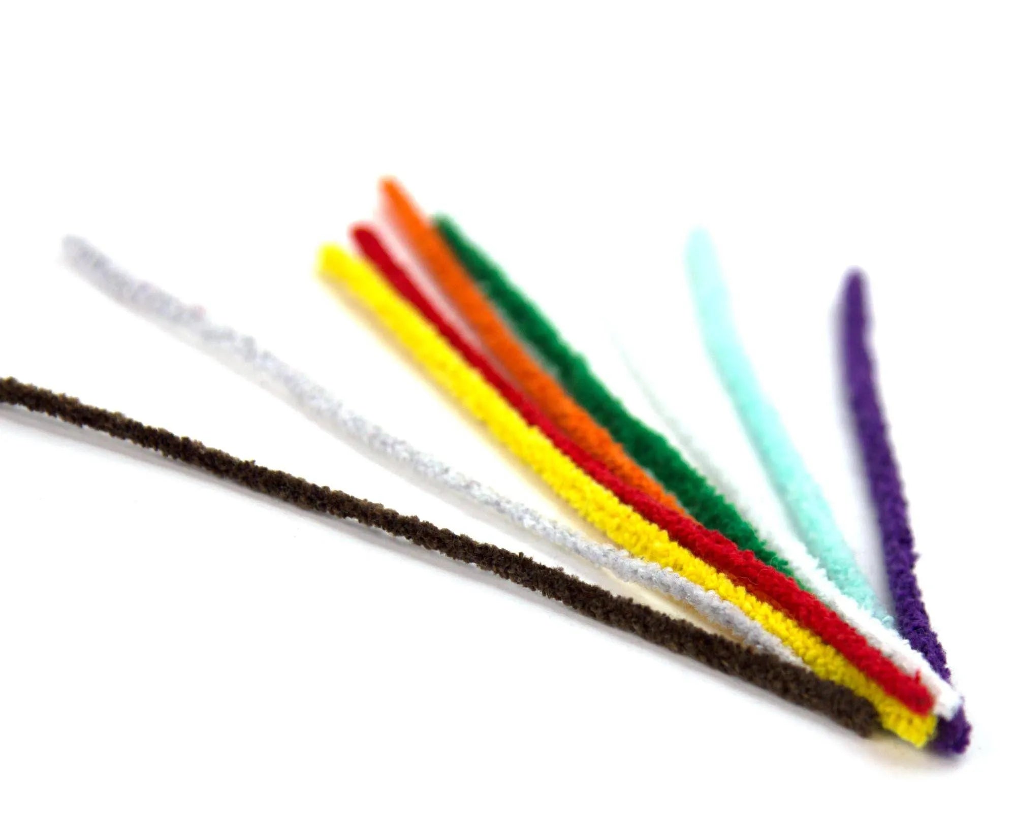 White Pipe Cleaners.