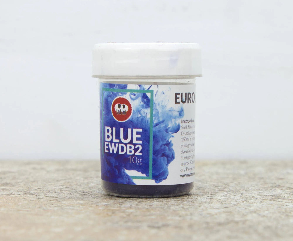 Blue Eurolana Wool Dye - World of Wool