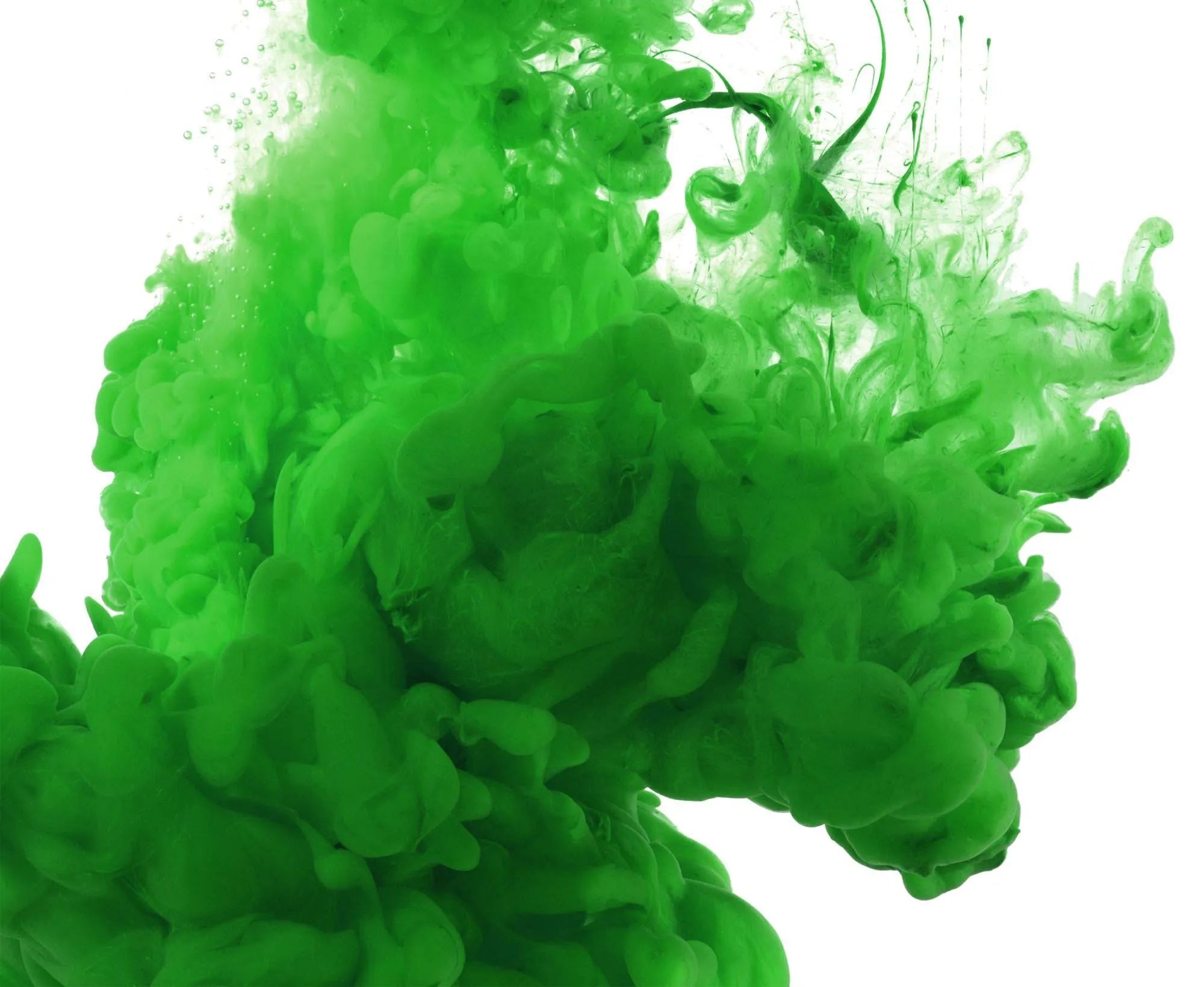 Green Eurolana Wool Dye.