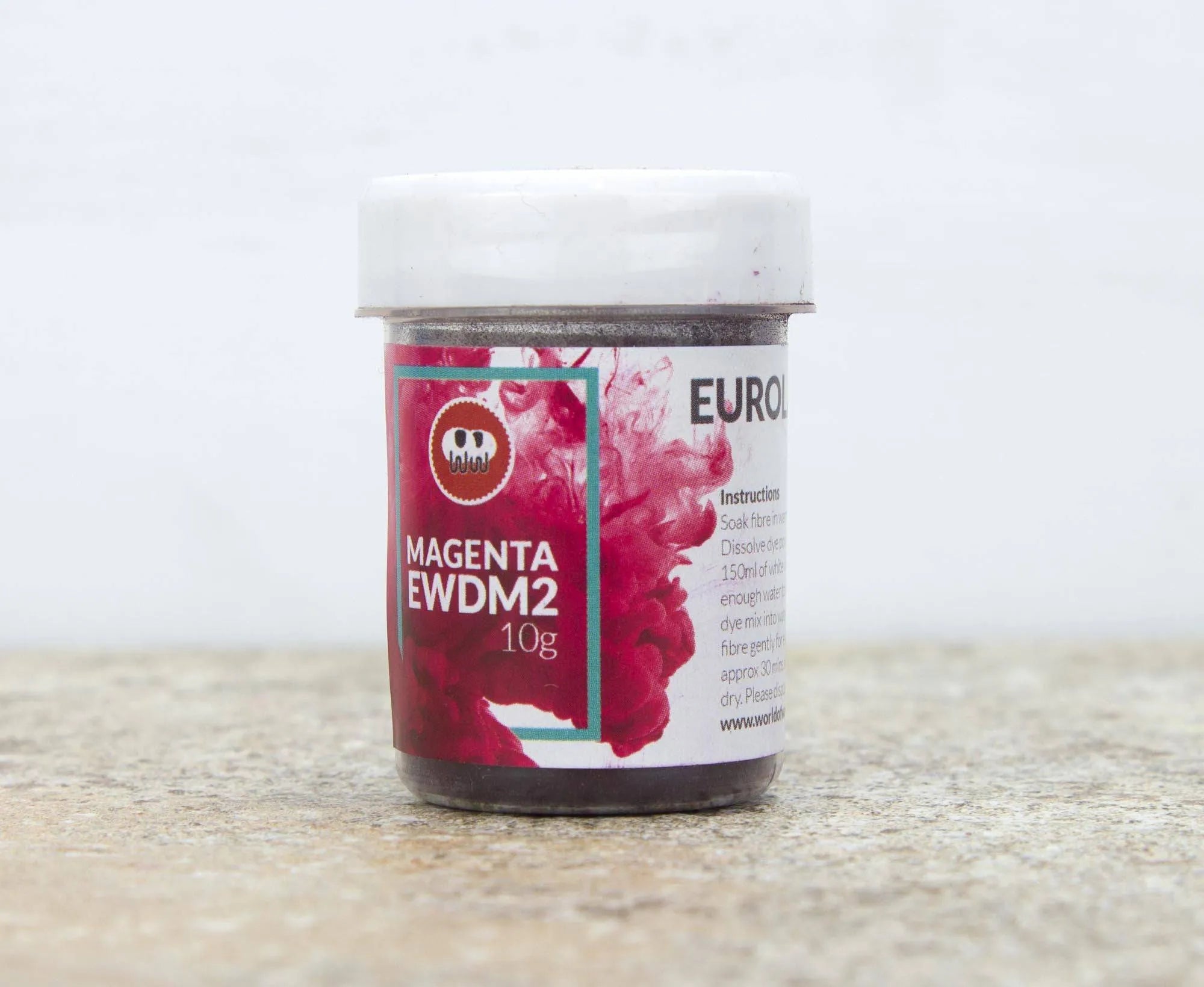 Magenta Eurolana Wool Dye - World of Wool