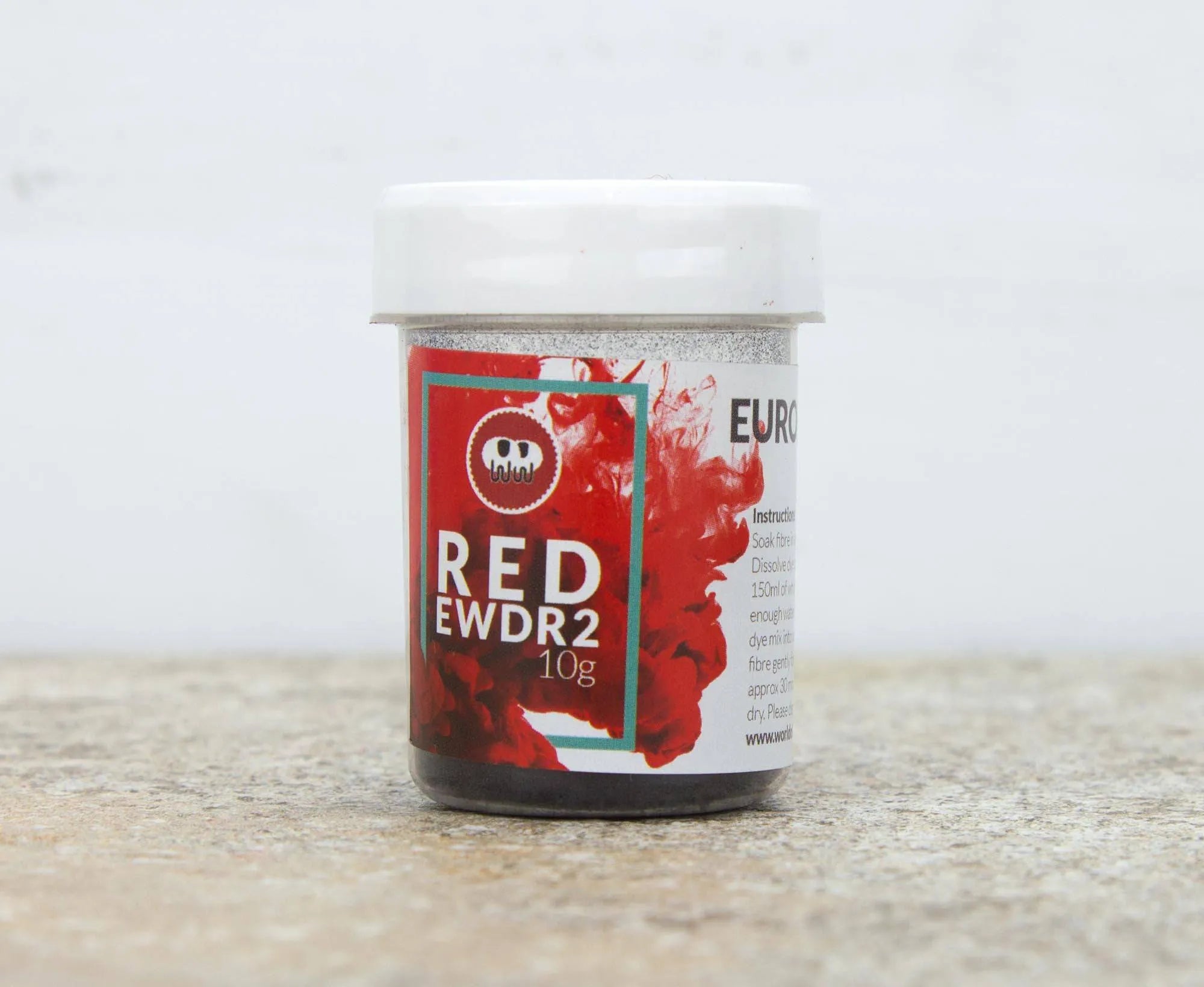 Red Eurolana Wool Dye.