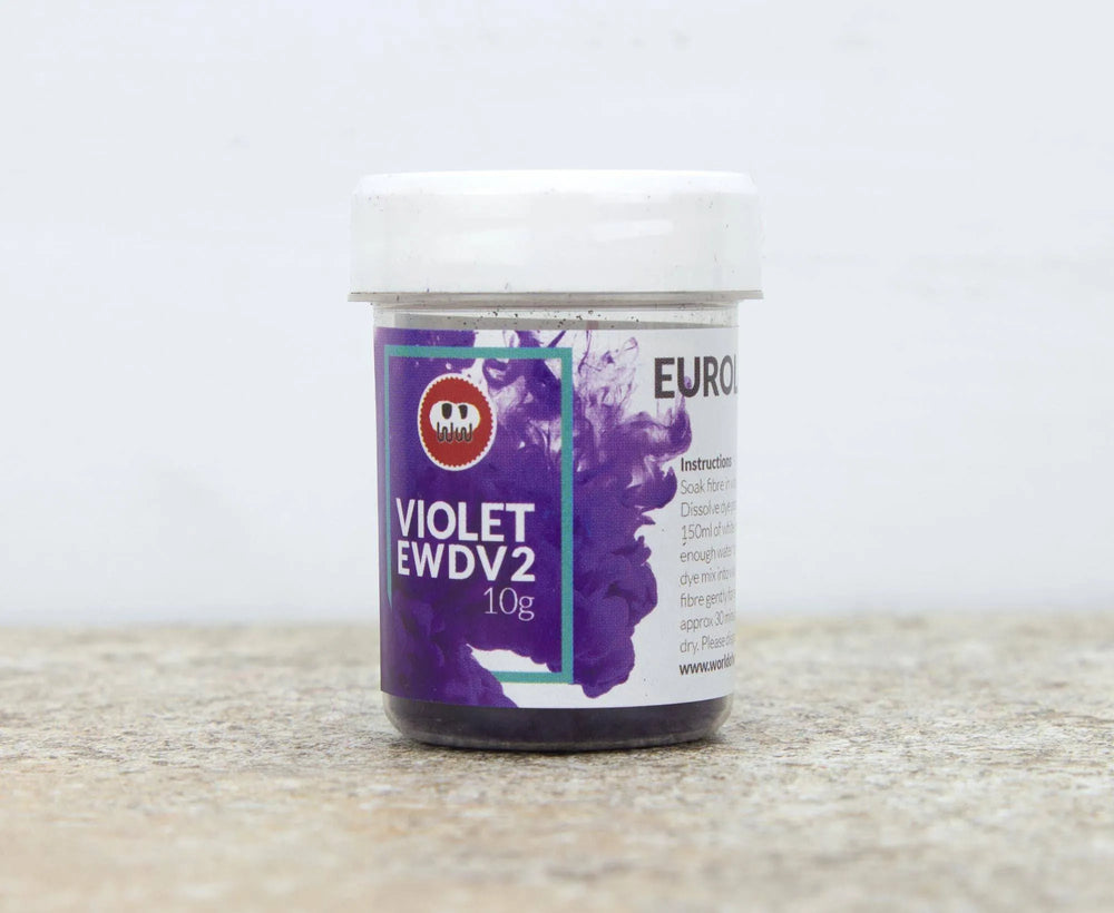 Violet Eurolana Wool Dye.