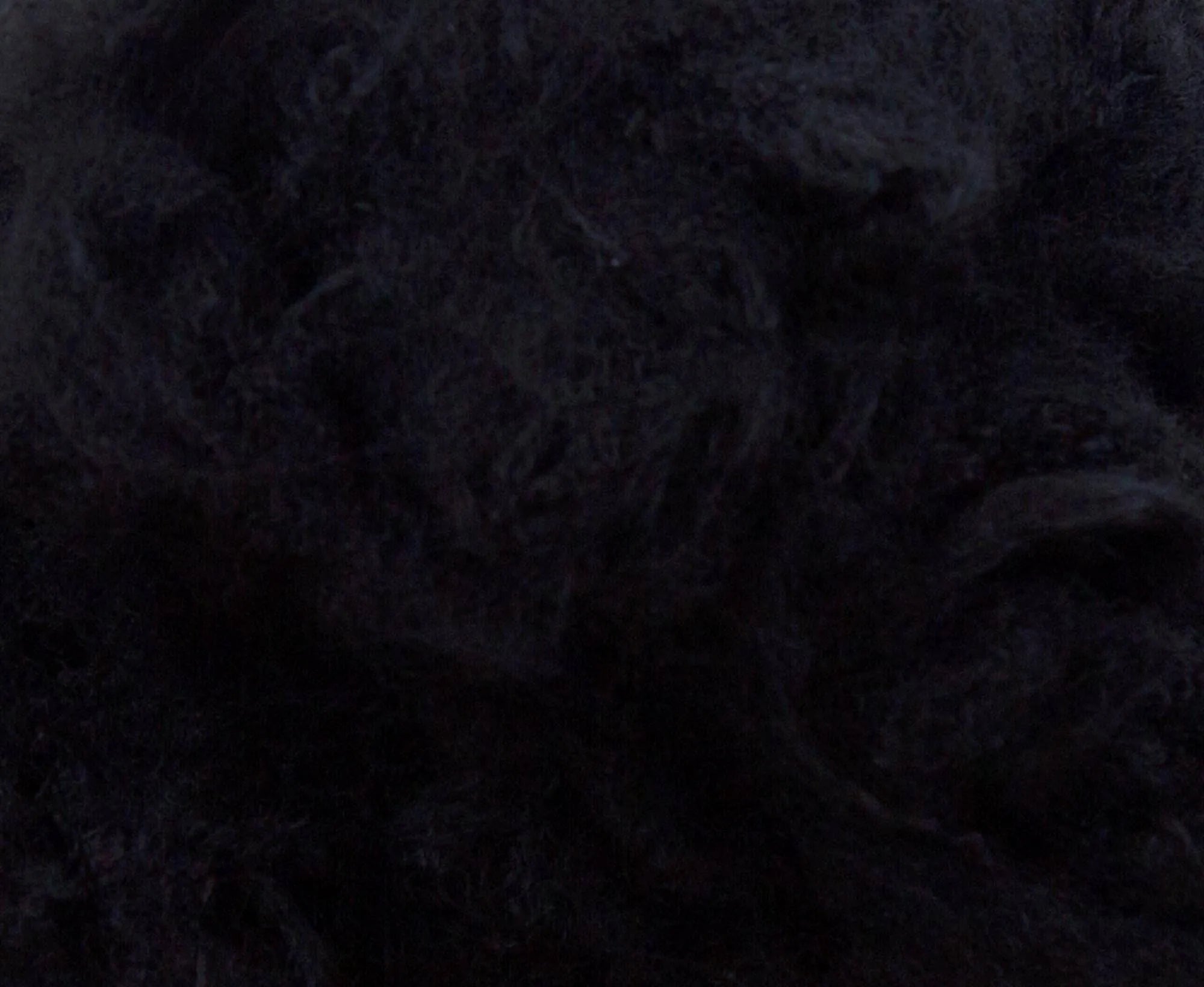 Black Polyester Staple Fibre - World of Wool