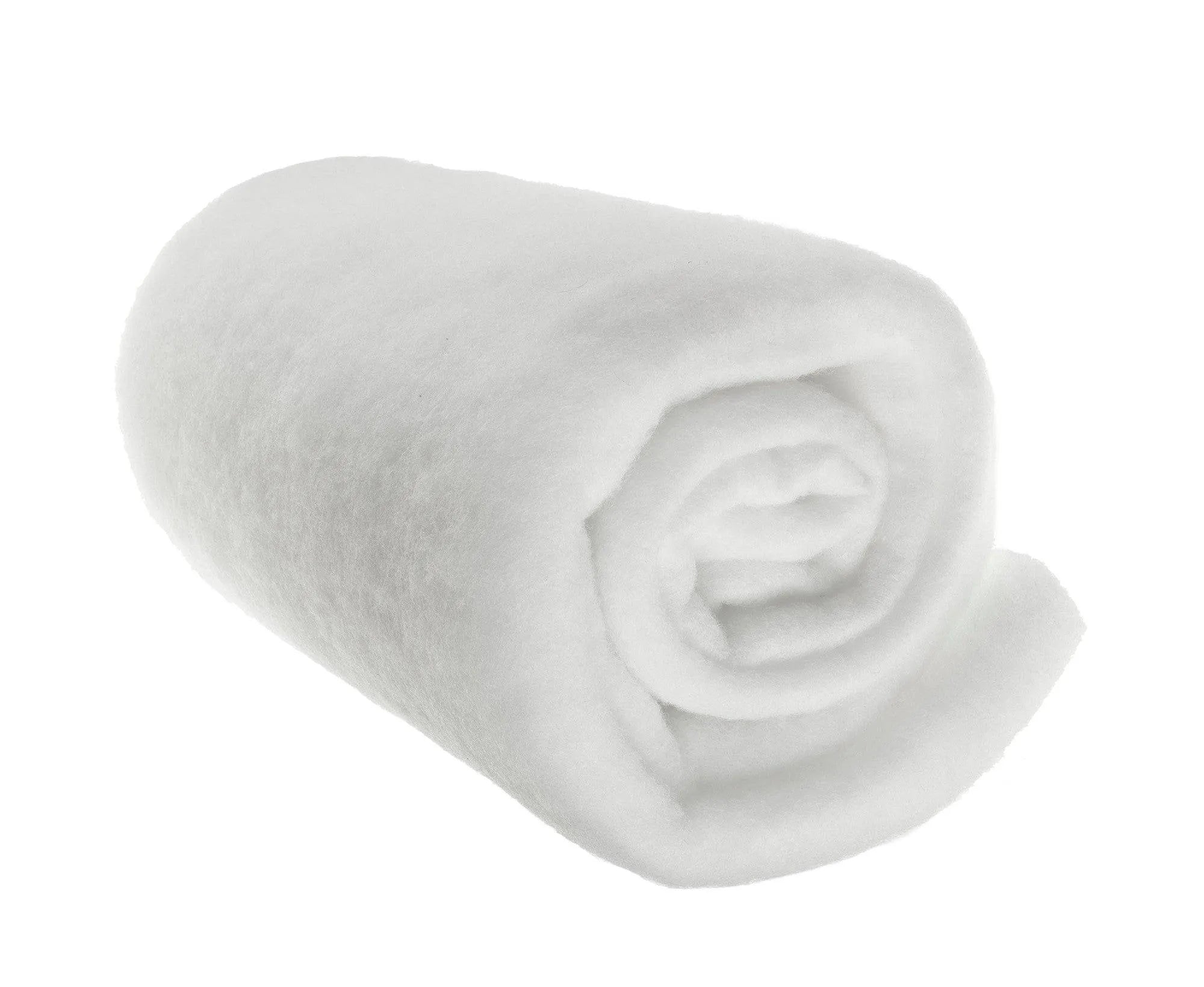 Polyester Wadding 135g/4oz 25m Roll.