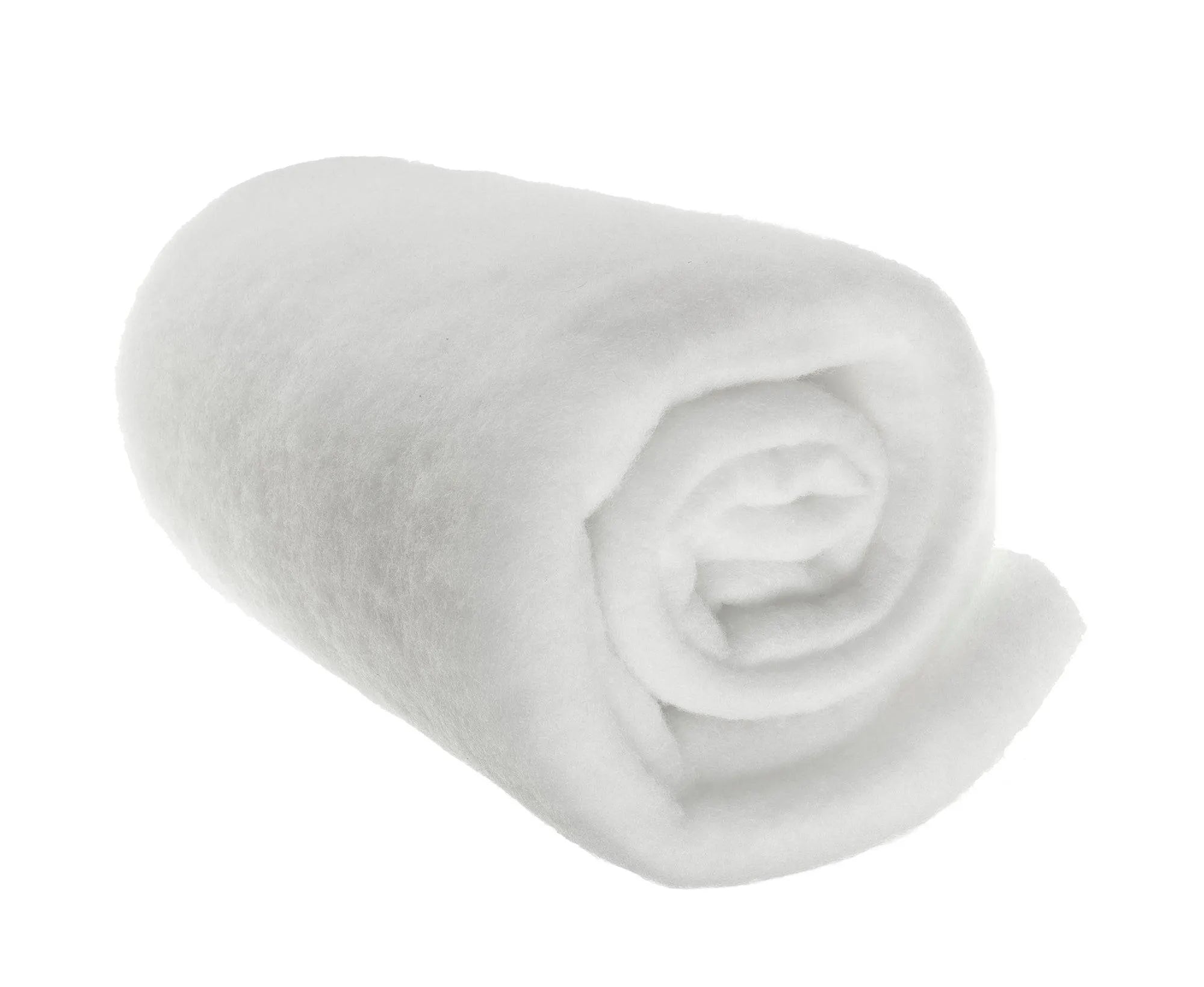 Polyester Wadding 205g/6oz 20m Roll.