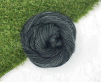 23mic 64's Dark Grey Merino Top - World of Wool