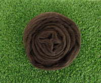 Brown Corriedale Top - World of Wool