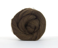 Brown Corriedale Top.