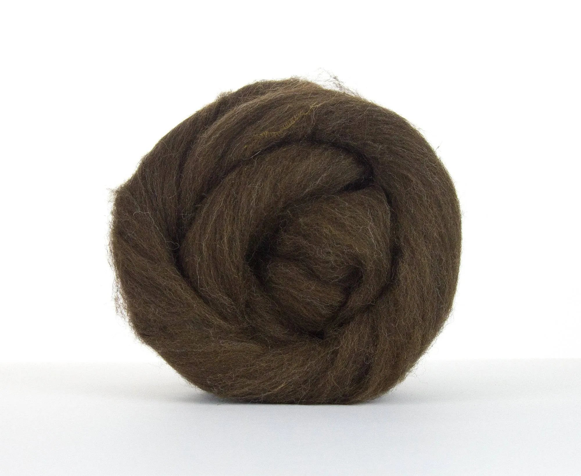 Brown Corriedale Top - World of Wool