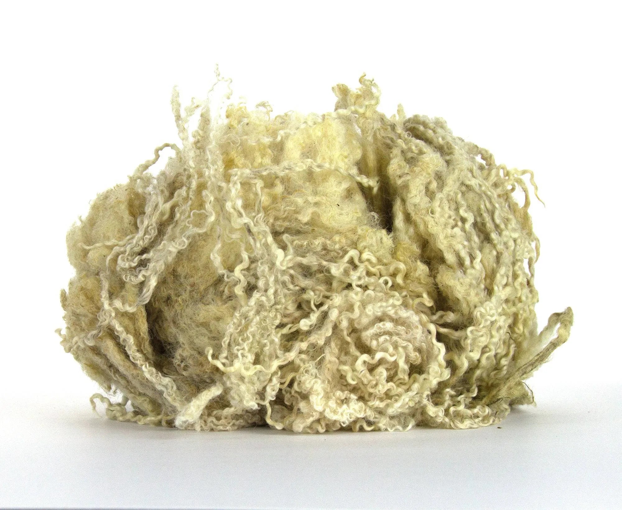 Greasy Raw Blue Faced Leicester Fleecewool.