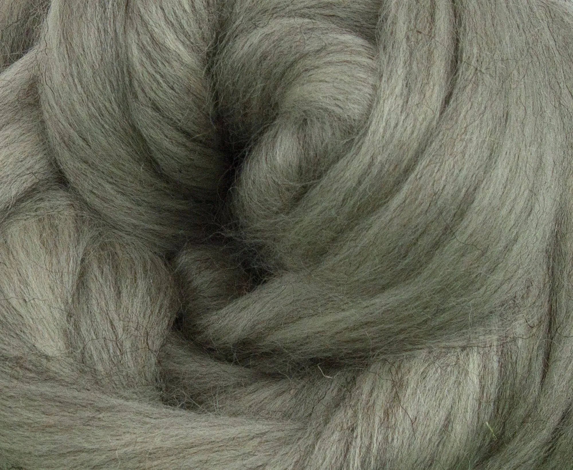 Grey Corriedale Top - World of Wool