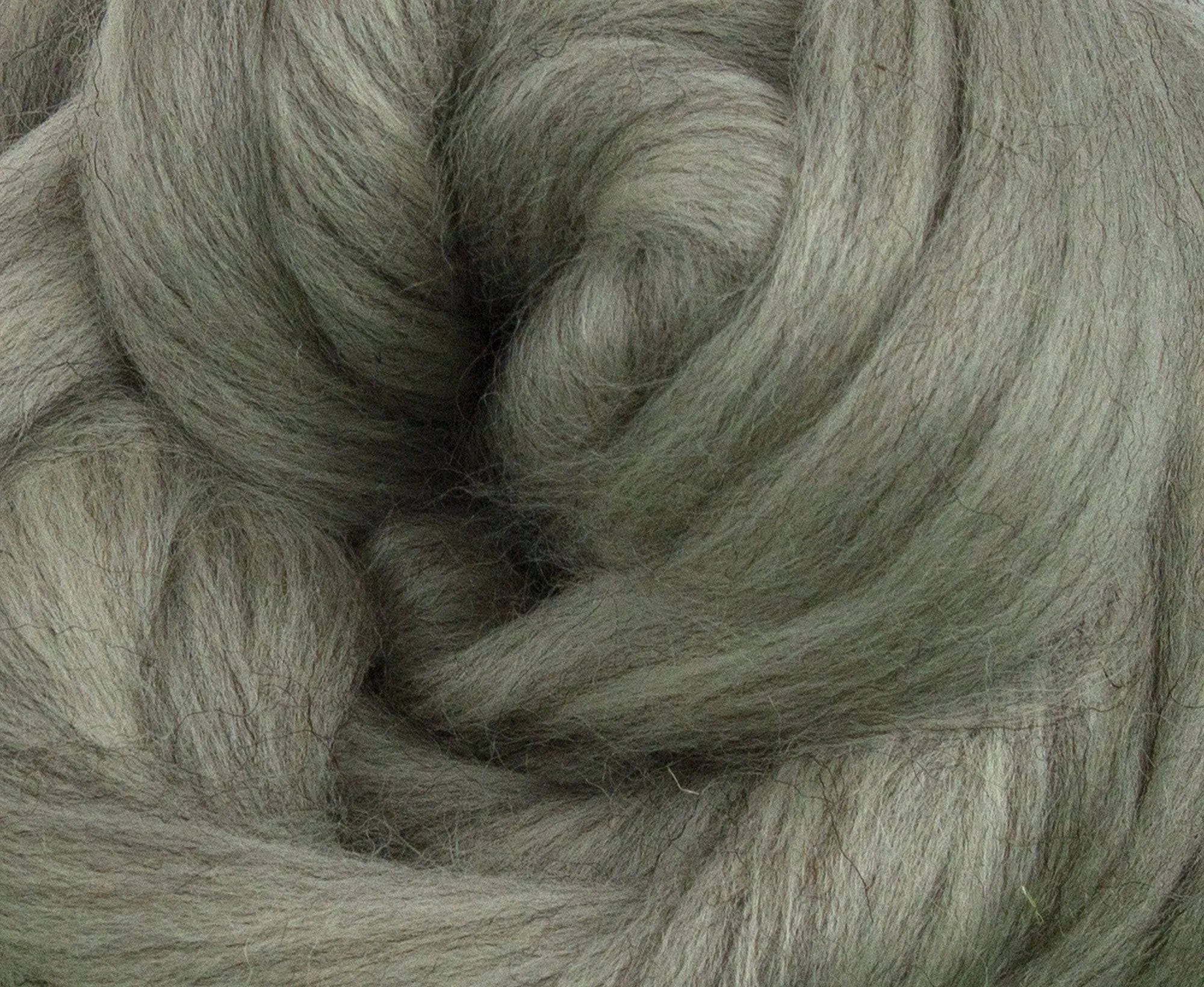 Grey Corriedale Top.