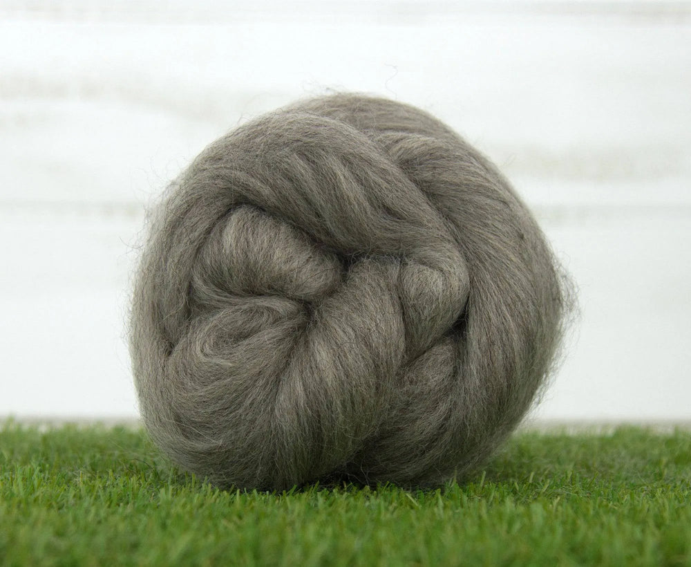 Grey Shetland Top - World of Wool