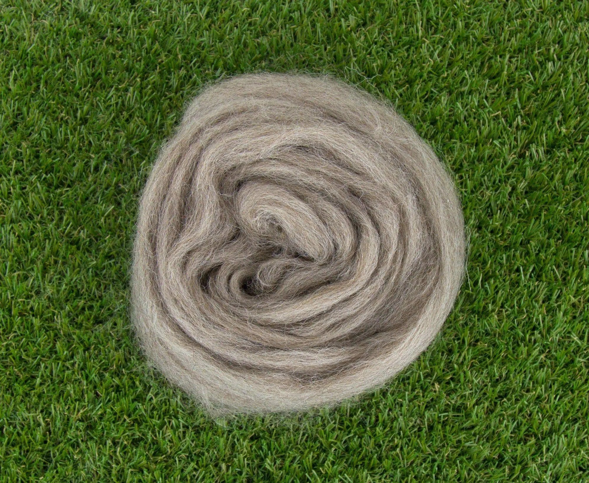 Grey Suffolk Top - World of Wool