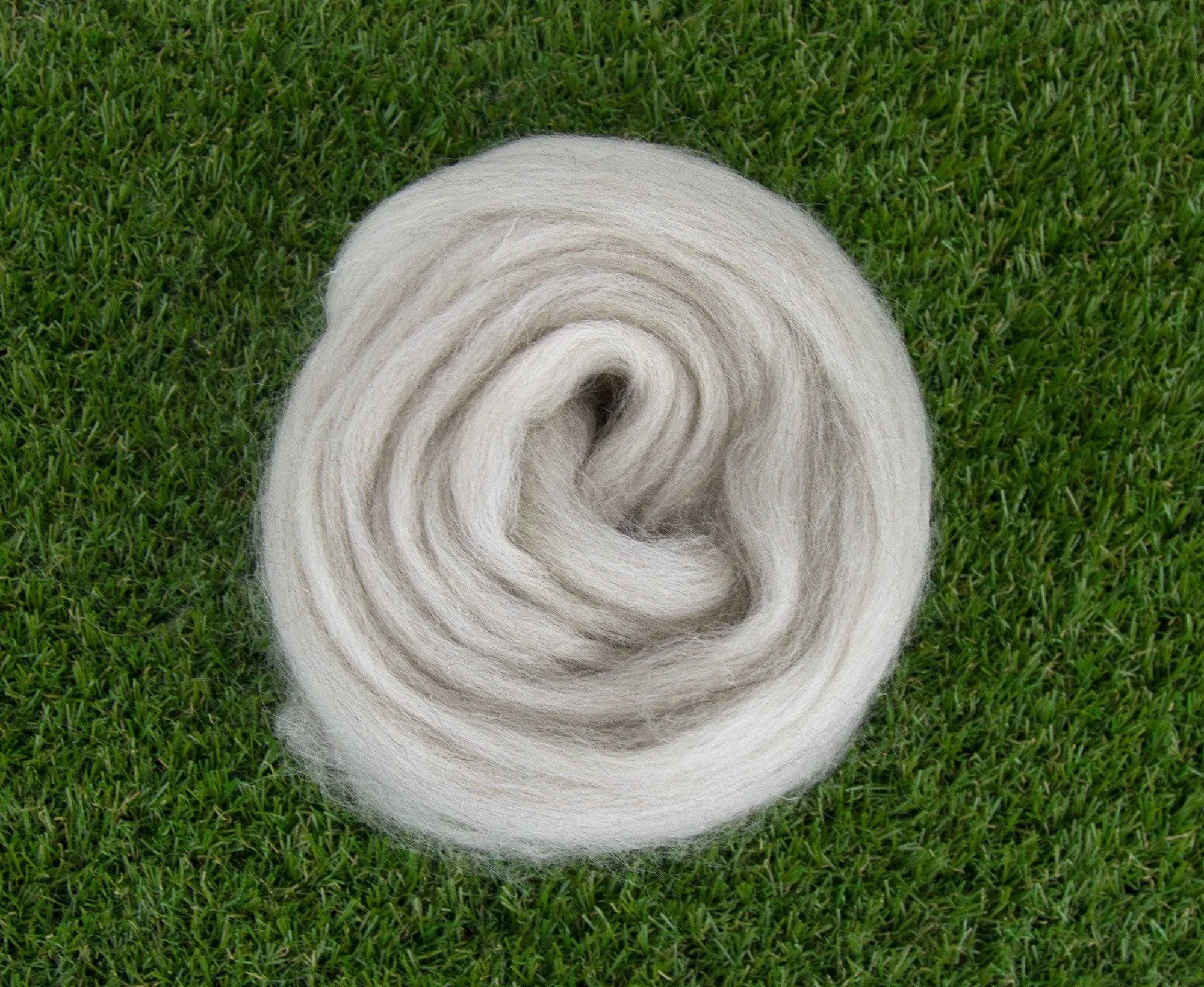 Light Grey Swaledale Top - World of Wool