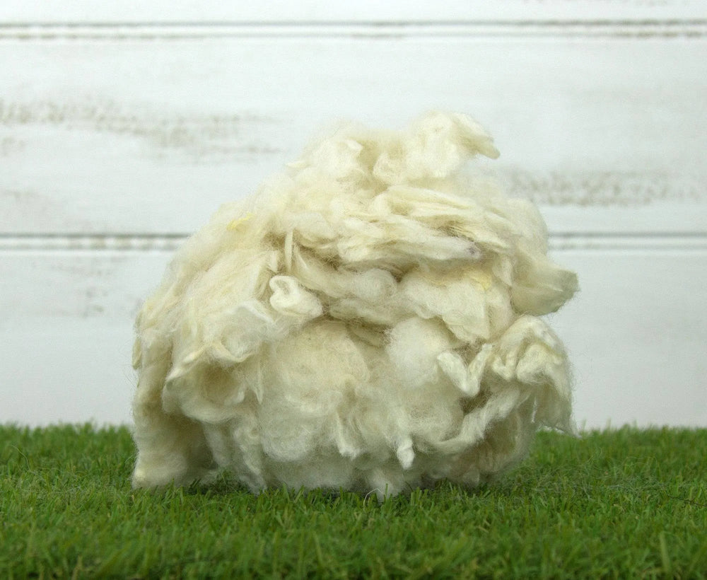 Scoured Perendale Lambswool.