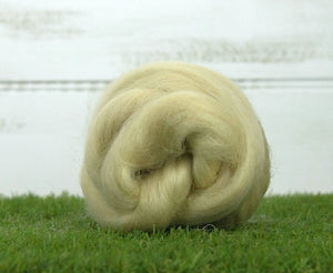 Wensleydale Top Natural Wool Top WoW