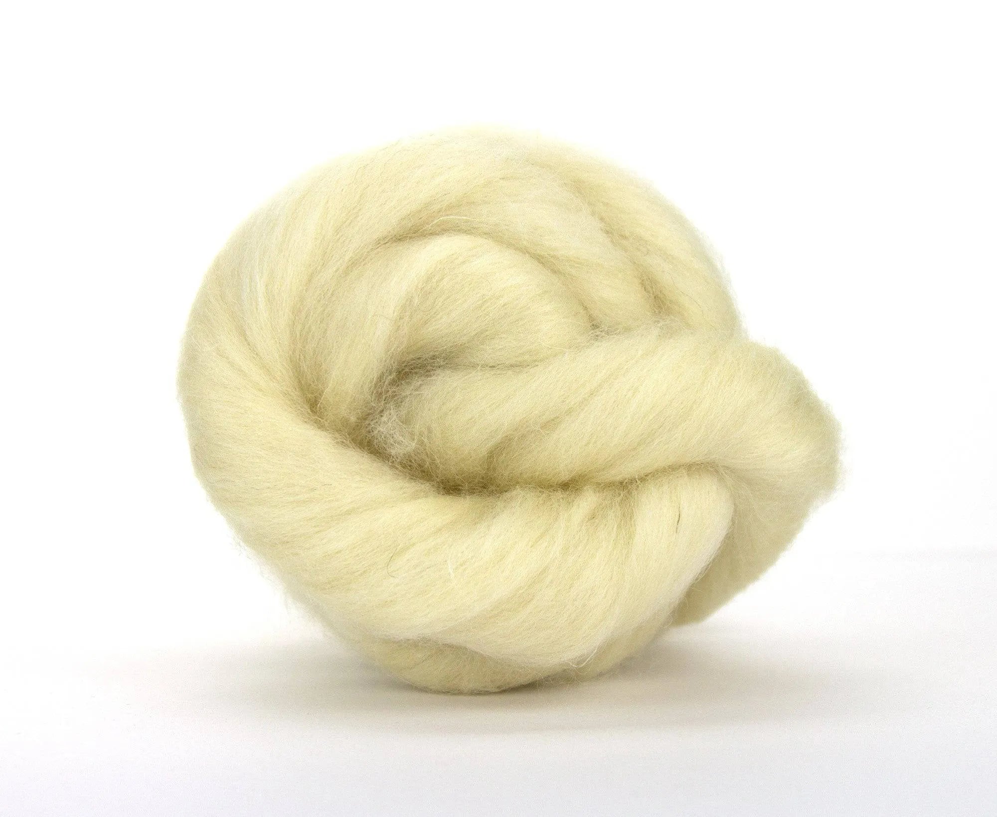 White 56's English Top - World of Wool