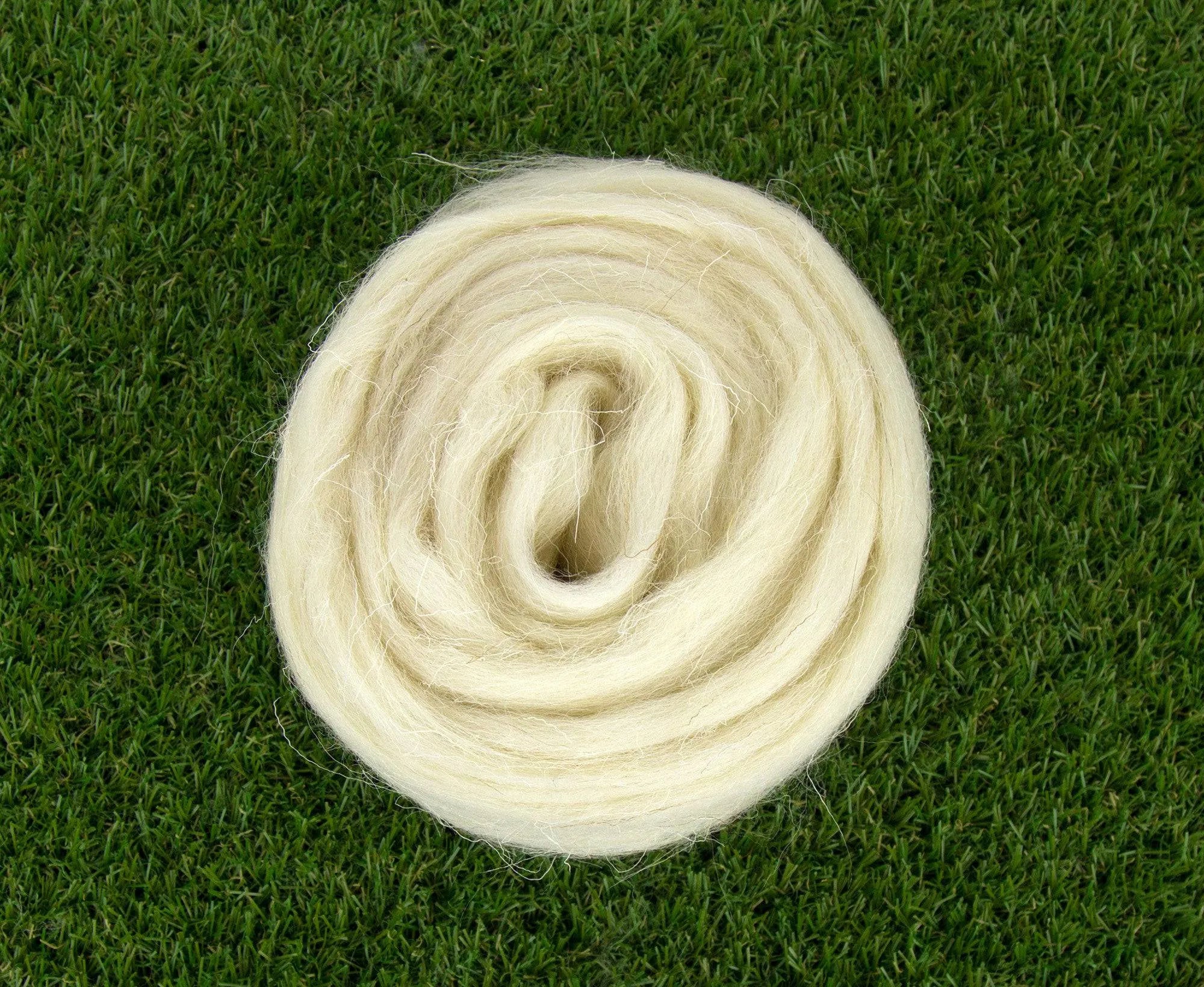 White Welsh Top - World of Wool