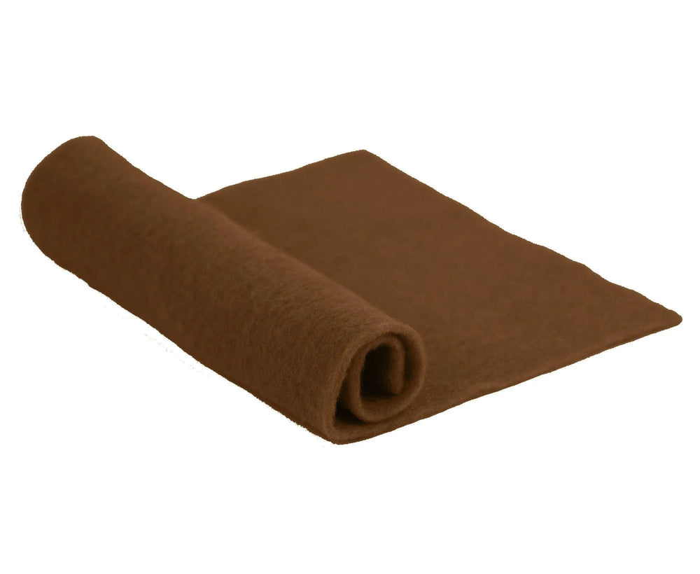 21mic Merino Chocolate Pre-Felt.