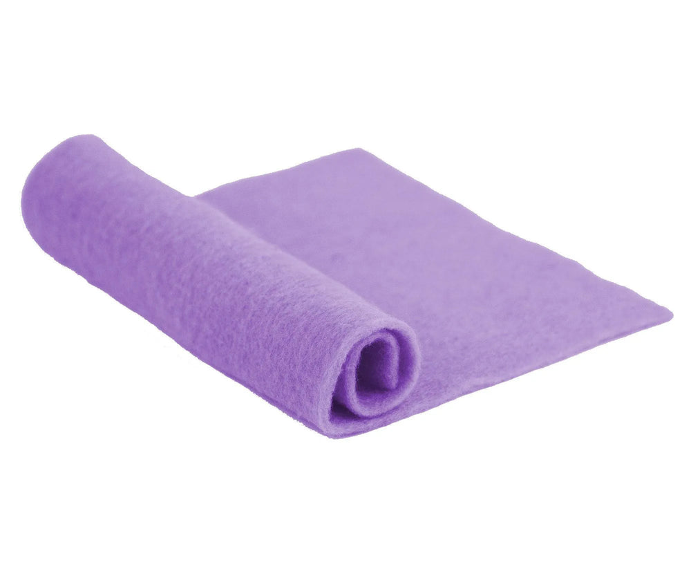 21mic Merino Lavender Pre-Felt.
