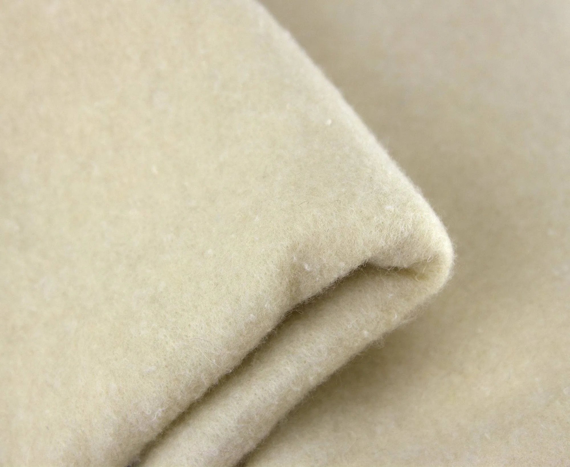 Natural Merino/Mulberry Silk Pre-Felt.