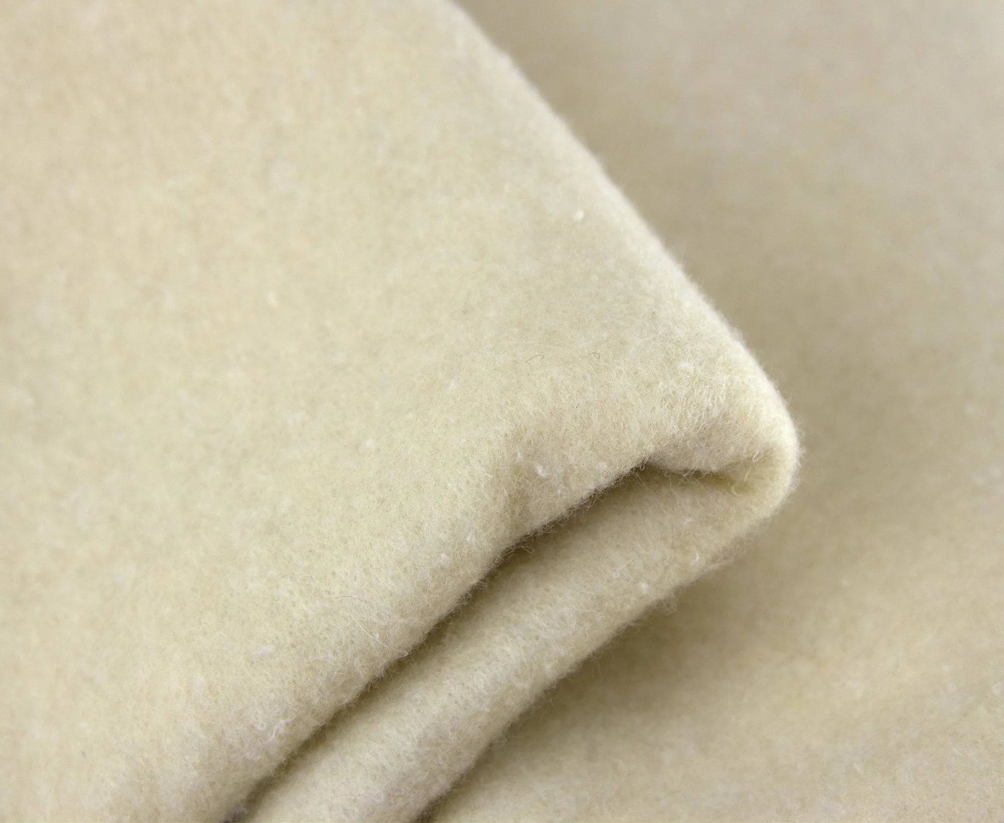 Natural Merino/Mulberry Silk Pre-Felt - World of Wool