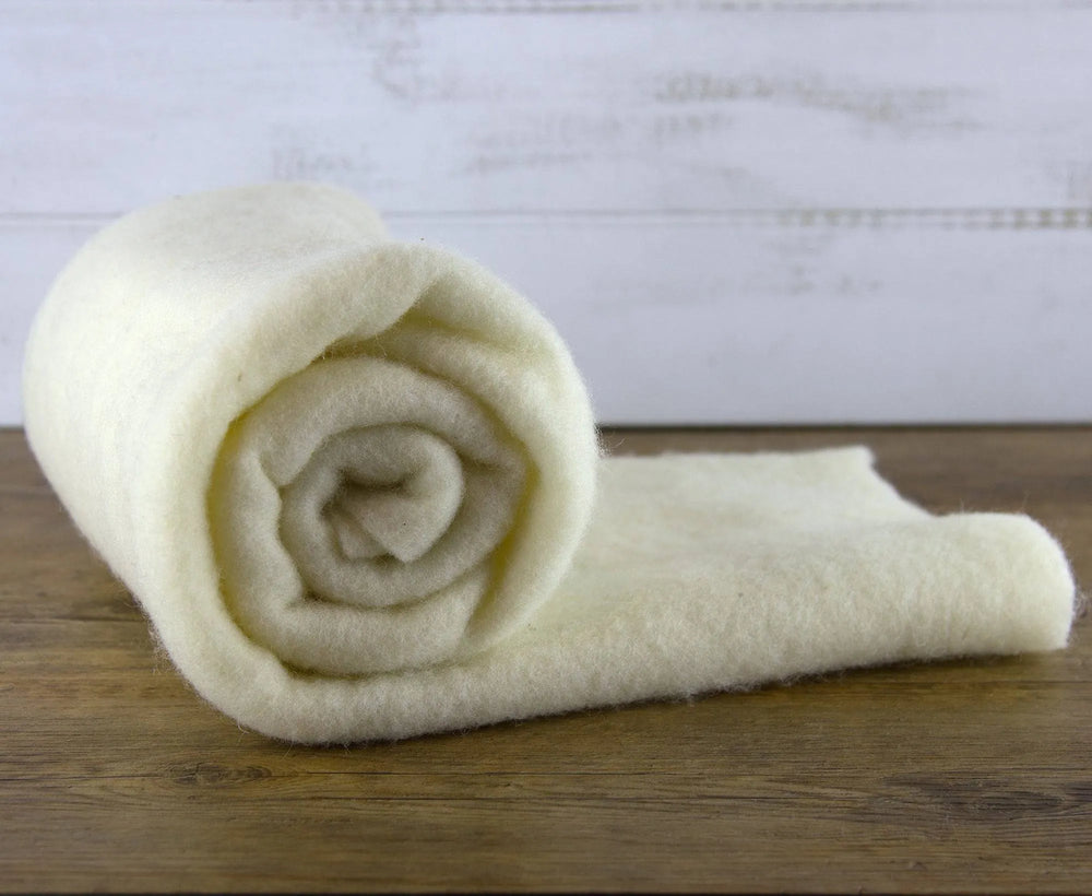 Natural Shetland Pre-Felt.