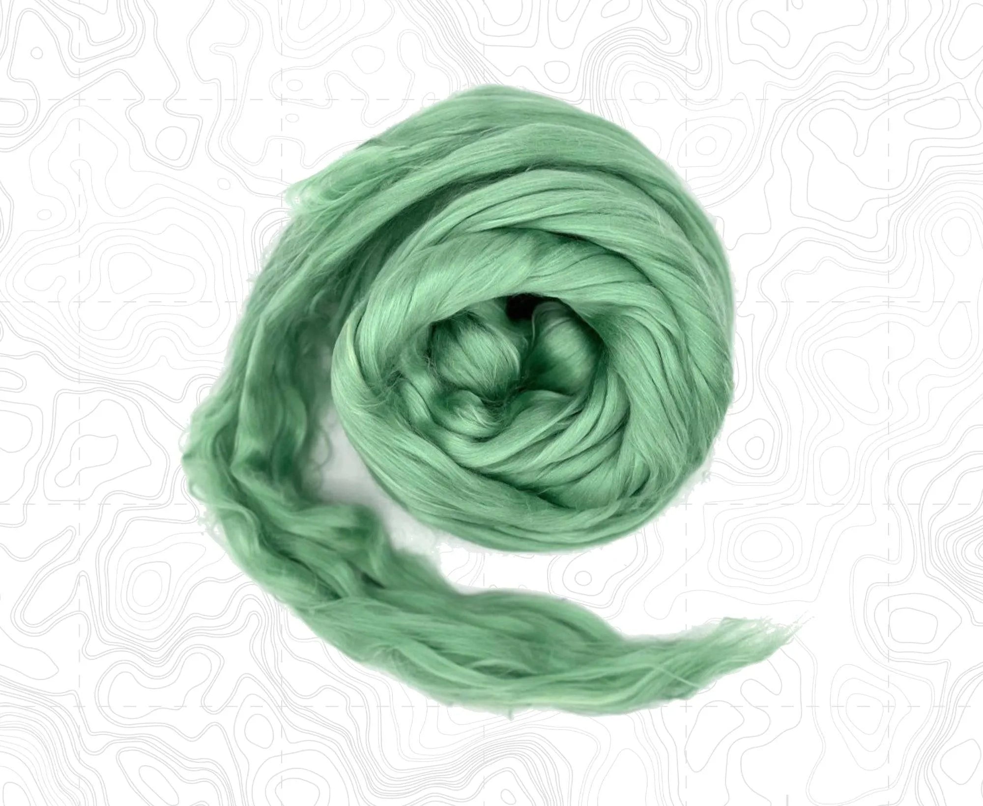 Canberra Green A Grade Mulberry Silk Top.