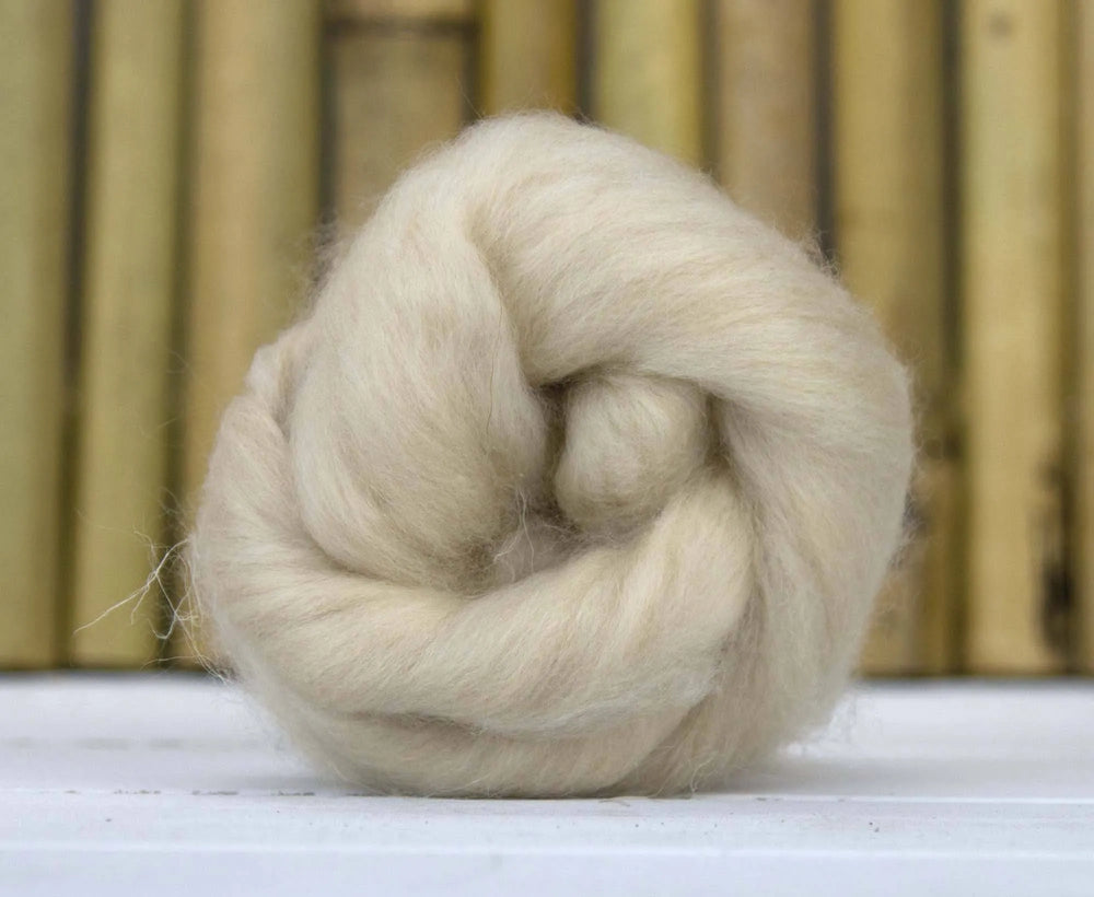 Cream De-Haired Chinese Cashmere Top.