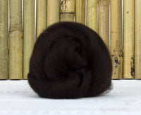 Dark Brown De-Haired Llama Top.