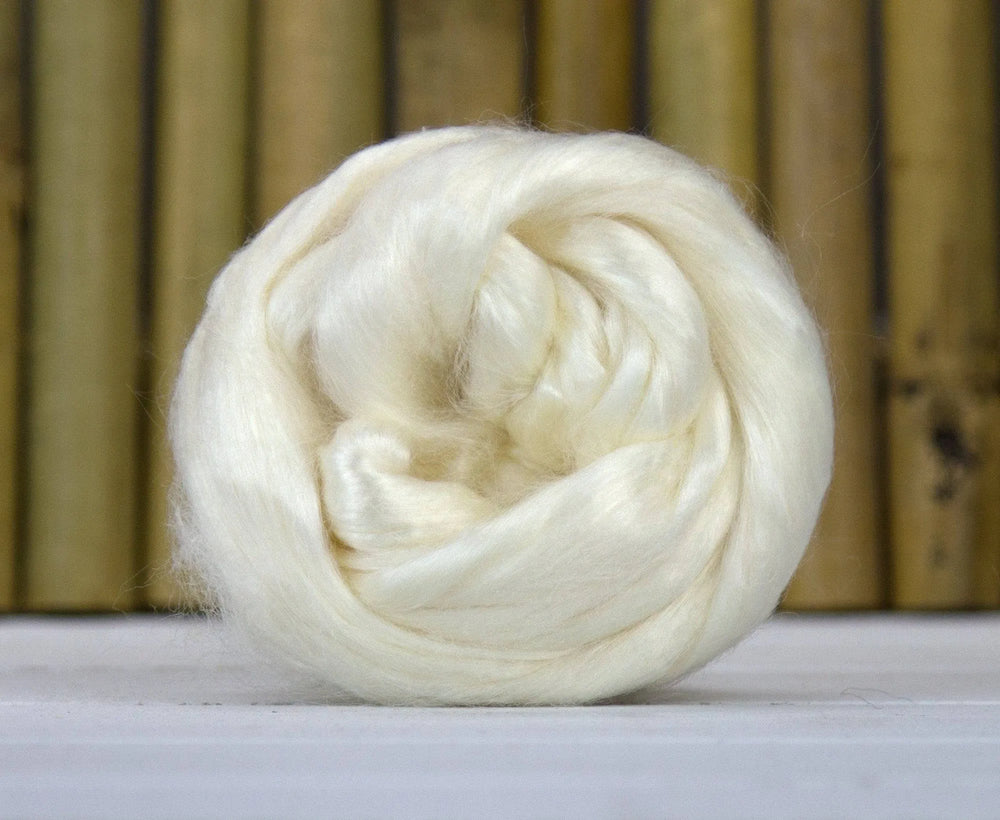 Extra Bleached Tussah Silk Top.