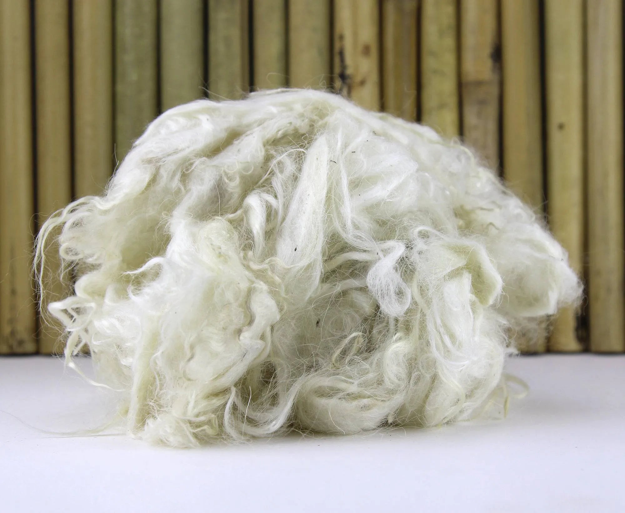 Scoured/Washed Mohair Fleece.