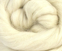 White Baby Alpaca Top - World of Wool