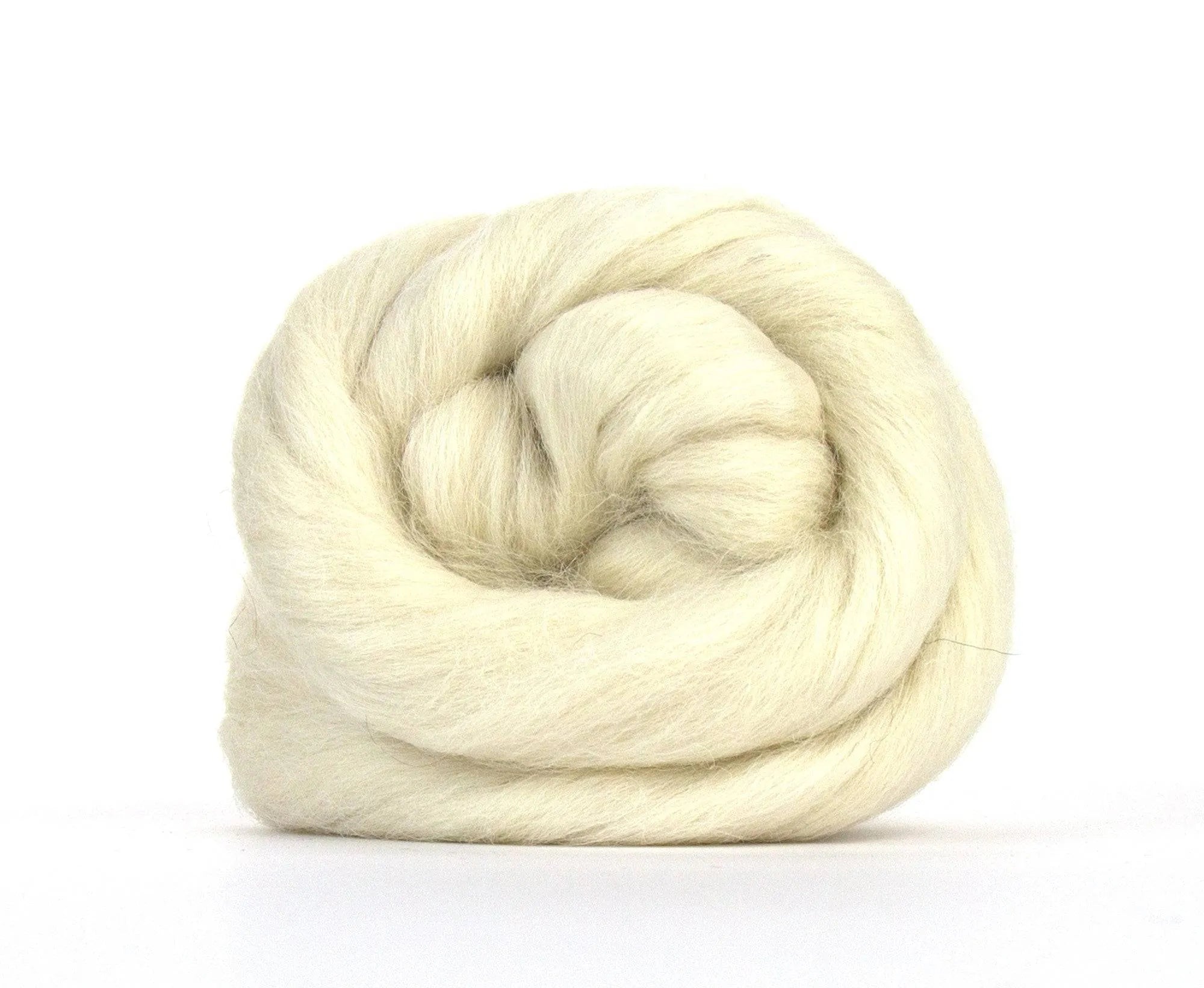 White Baby Alpaca Top - World of Wool