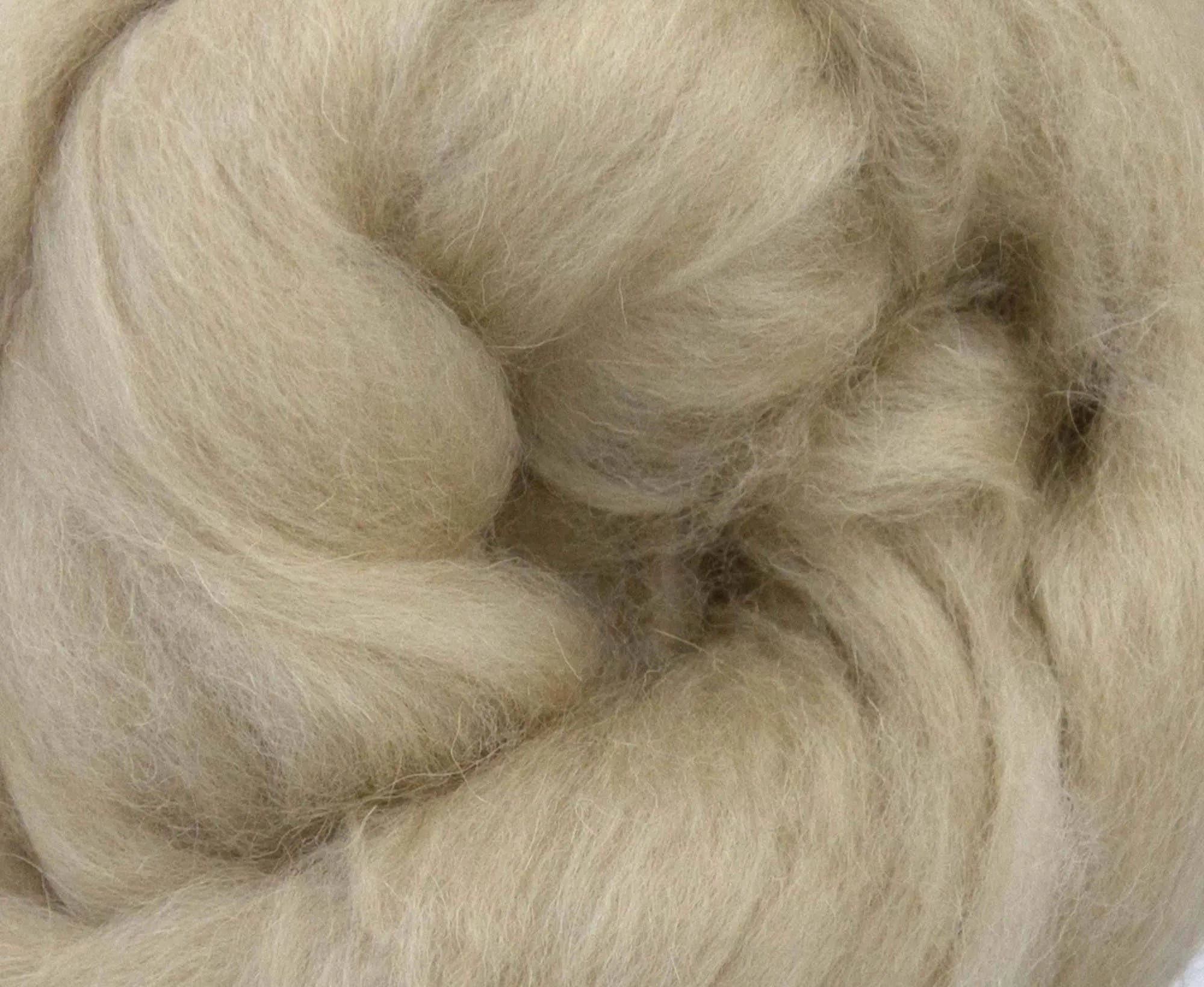 White De-Haired Baby Camel Top.