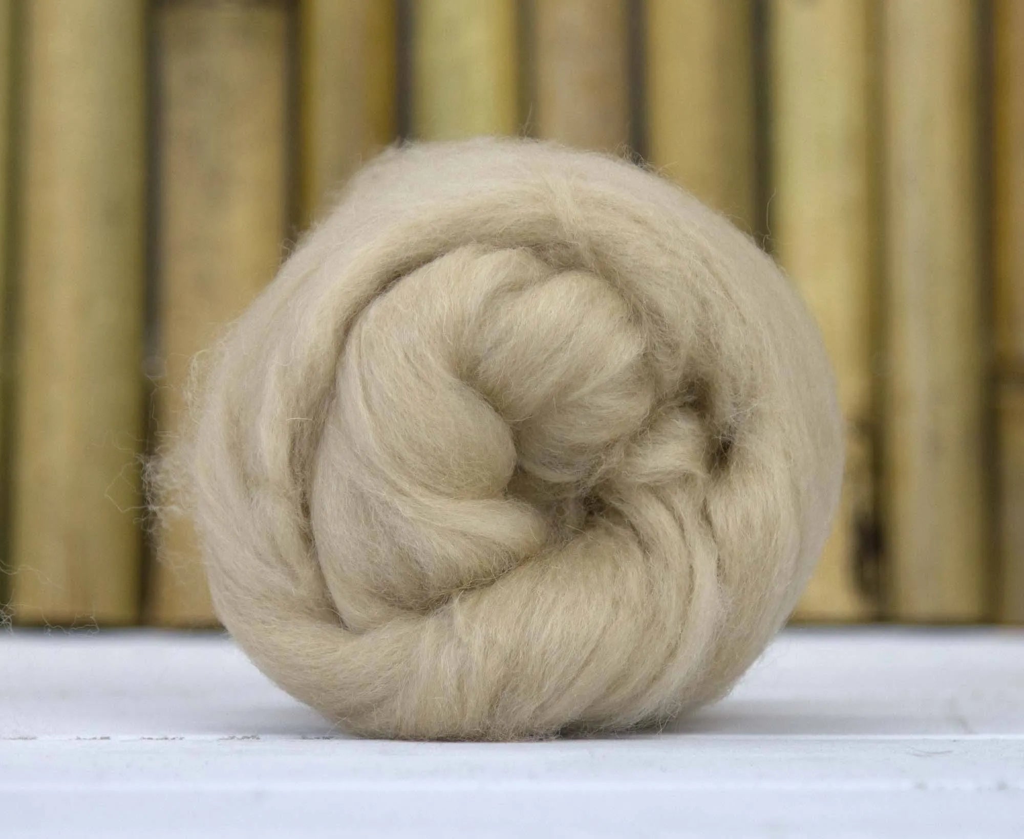 White De-Haired Baby Camel Top.