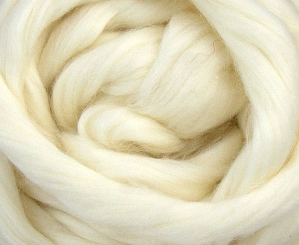 White Egyptian Cotton Top - World of Wool