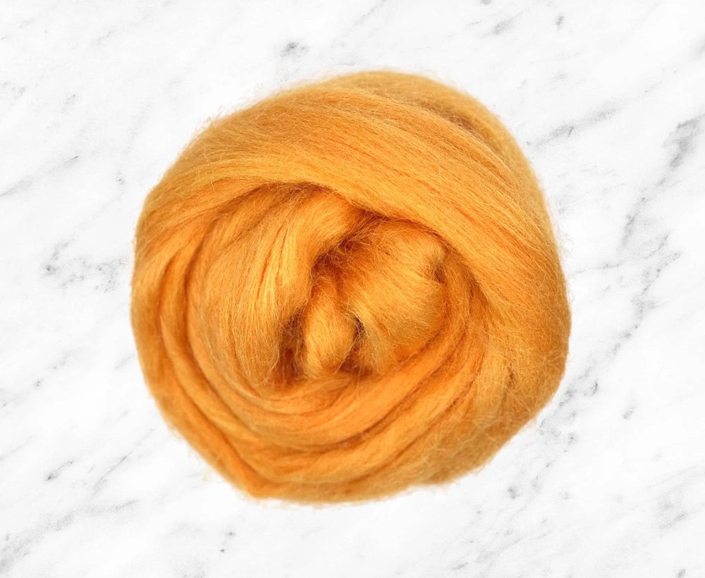 Orange Super Bright Trilobal Nylon Top.