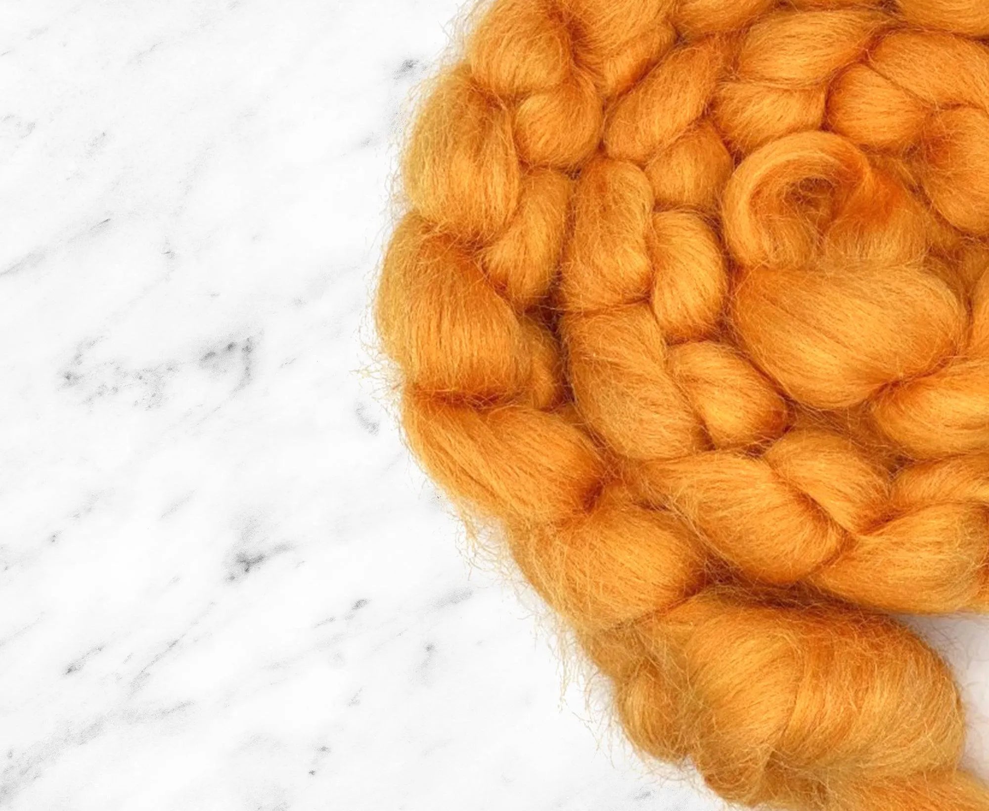 Orange Super Bright Trilobal Nylon Top.